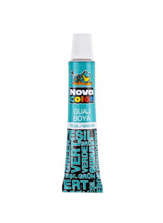 Nova Color Guaj Boya Tüp Yeşil NC-118 (1 Adet)