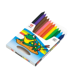 Nova Color Mum Pastel Boya Karton Kutu Yarım Boy Köşeli 12 Lİ NC-1112