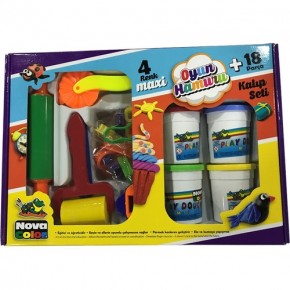 Nova Color Oyun Hamuru Kalıp Seti 18 Parça NC-851