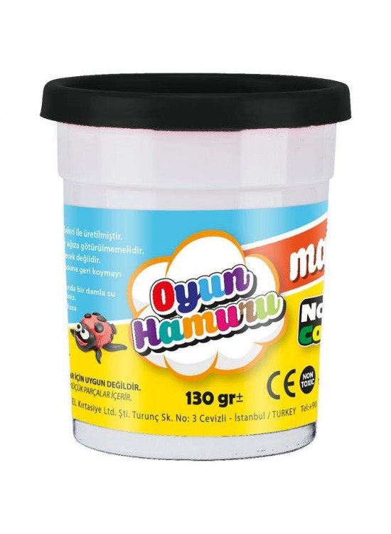 Nova Color Oyun Hamuru Siyah Nc-4148 130Gr