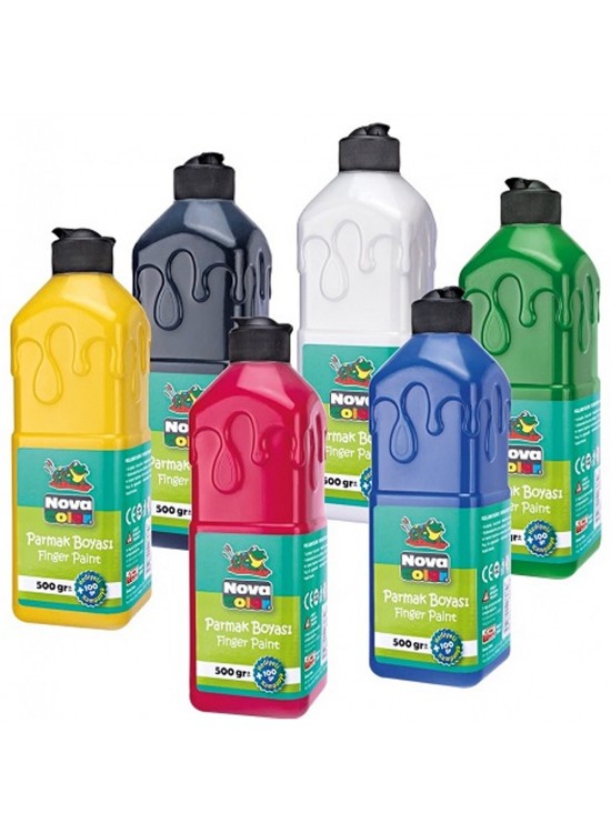 Nova Color Parmak Boyasi 500 Gr 6 Li
