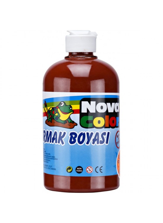 Nova Color Parmak Boyası Kahverengi 500 GR NC-376 Nova Color Parmak Boyası Kahverengi 500 GR NC-376