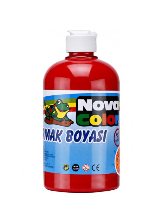 Nova Color Parmak Boyası Kırmızı 500 GR NC-371 Nova Color Parmak Boyası Kırmızı 500 GR NC-371