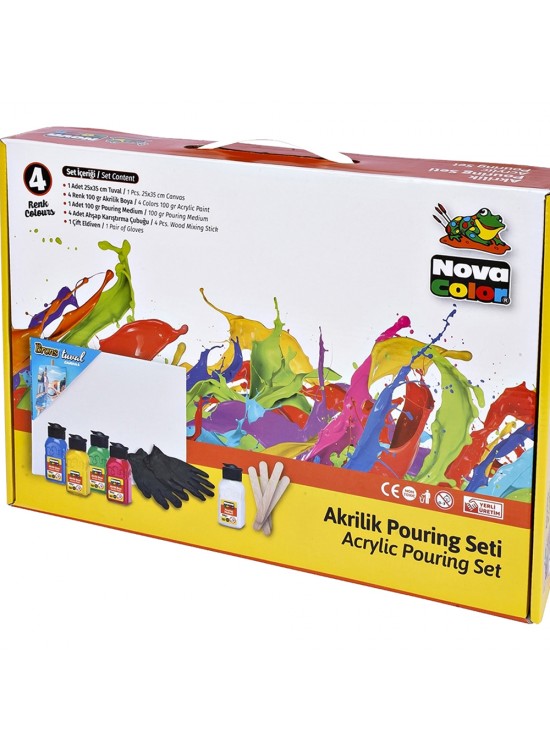 Nova Color Pouring Set Botanik NC-2509