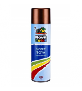 Nova Color Sprey Boya 200 ML Bakır NC-813