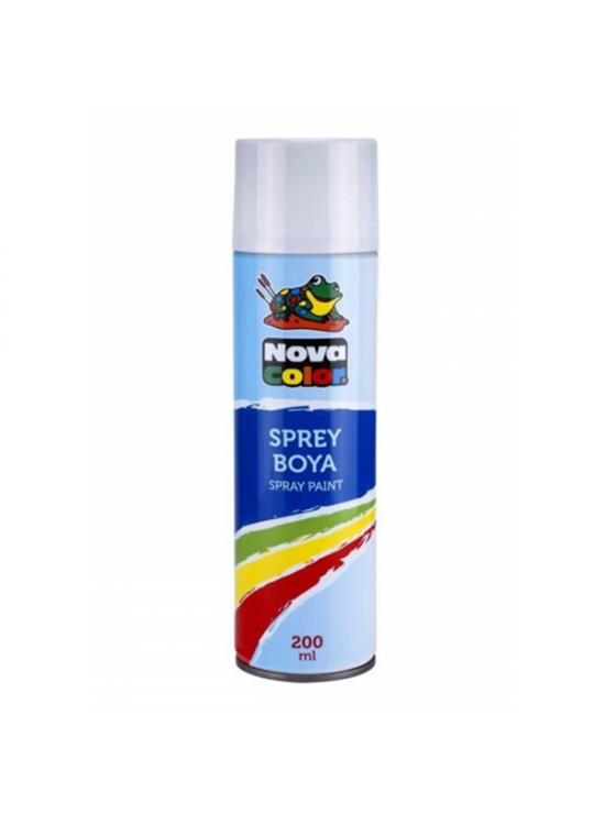 Nova Color Sprey Boya 200 ML Beyaz NC-804