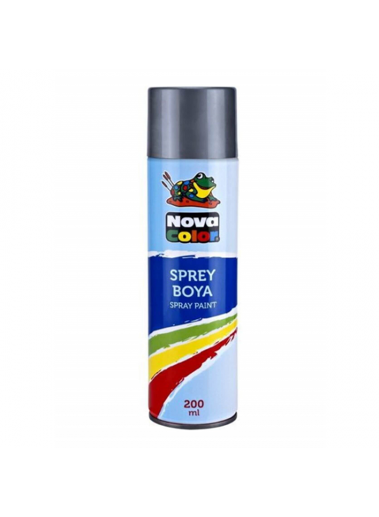 Nova Color Sprey Boya 200 ML Gri NC-810