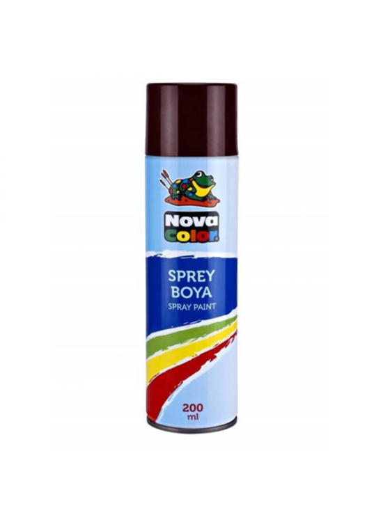 Nova Color Sprey Boya 200 ML Kahverengi NC-806