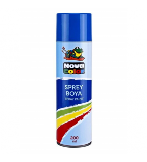 Nova Color Sprey Boya 200 ML Mavi NC-802