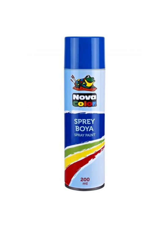 Nova Color Sprey Boya 200 ML Mavi NC-802