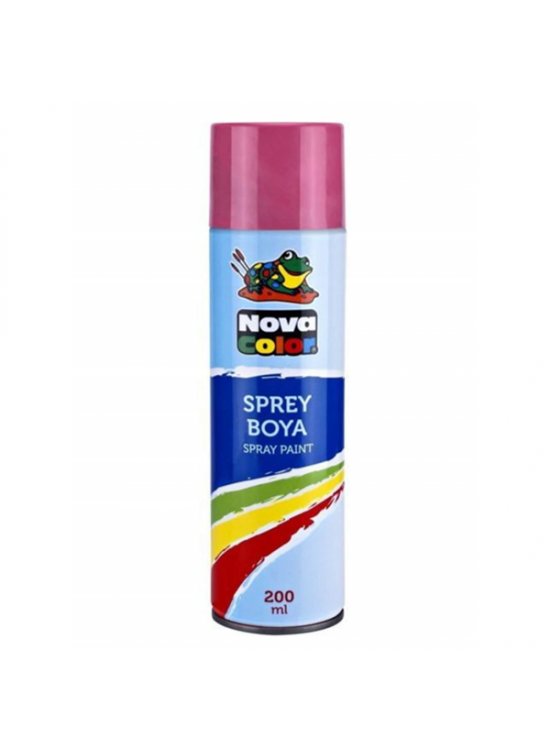 Nova Color Sprey Boya 200 ML Pembe NC-809