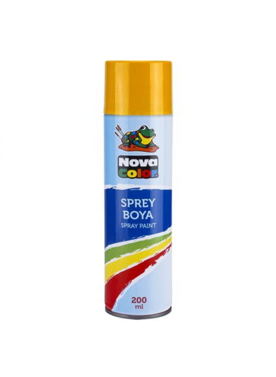 Nova Color Sprey Boya 200 ML Sarı NC-800