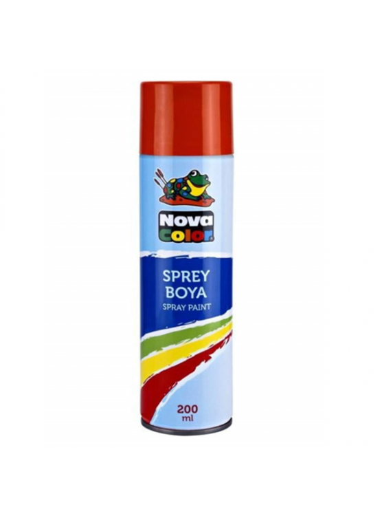 Nova Color Sprey Boya 200 ML Turuncu NC-807