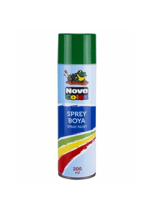 Nova Color Sprey Boya 200 ML Yeşil NC-803