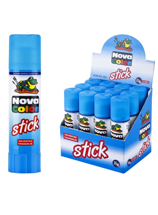 Nova Color Stick Yapıştırıcı 20 Gr Nc-302 (1 Adet)
