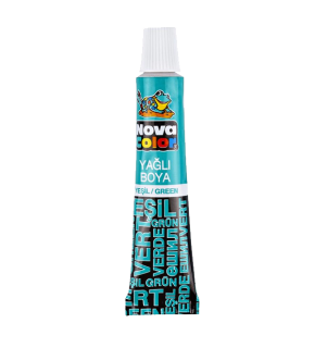 Nova Color Yağlı Boya Tüp Yeşil NC-130 (1 Adet)