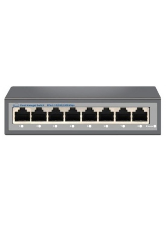 Nova NVC-HIS218G 8 Port Full Giga Cloud Non Poe Ethernet Switch