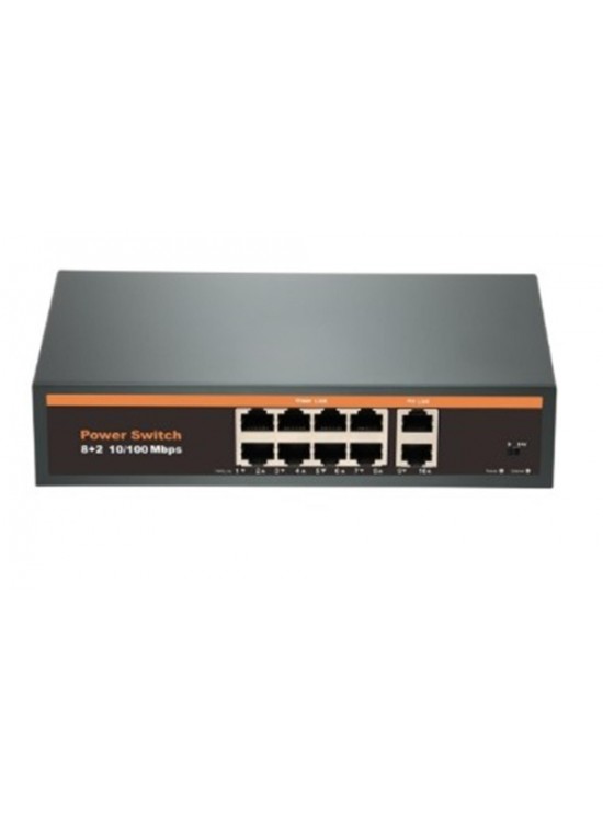 Nova NVC-INTSF0820FB2L 24V INTERCOM 8+2 POE SWİTCH (10-100)