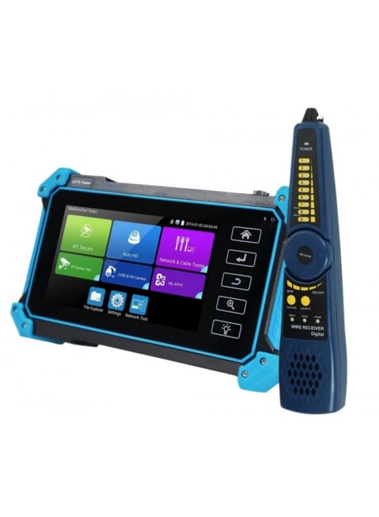 Nova NVC-IPC5100C PLUS IP-HDTVI-CVI-AHD CCTV Tester Kablo Bulucu +WB