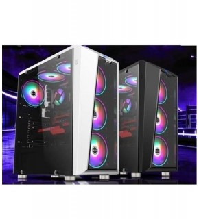 Nw 09-09-02 Temperli Sıralı Sistem RGB Fan(Psu Yok) Atx Kasa