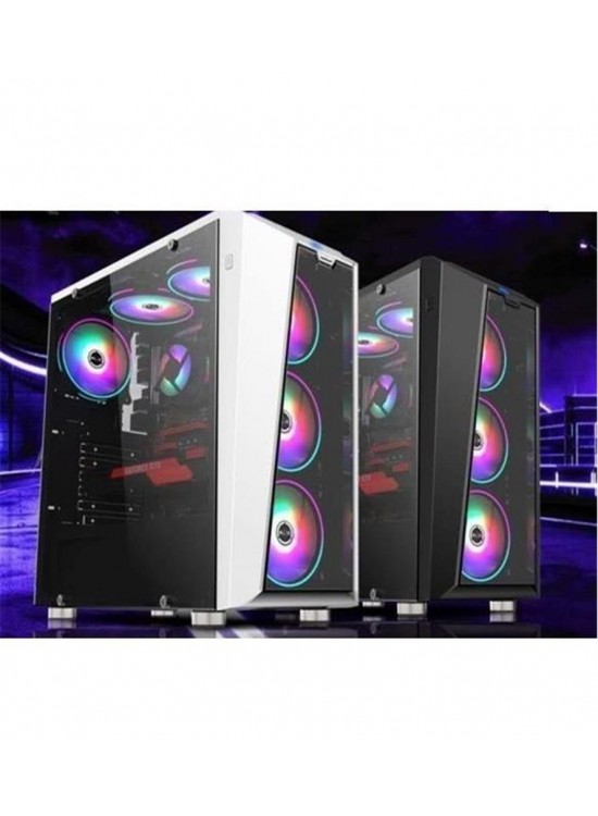 Nw 09-09-02 Temperli Sıralı Sistem RGB Fan(Psu Yok) Atx Kasa