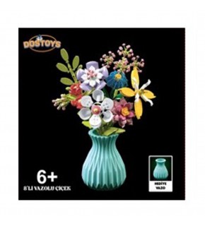 Oceanfour 06289-109-3 8Li Vazolu Çiçek Lego