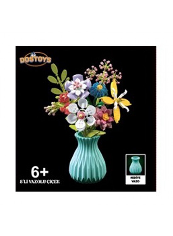 Oceanfour 06289-109-3 8Li Vazolu Çiçek Lego