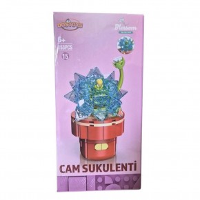 Oceanfour 113-9-16-2 Cam Sukulenti Çiçek Lego