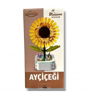 Oceanfour Blok Oyuncak 103-a6 Ayçiçeği Çiçek