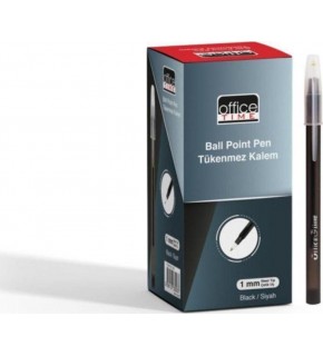 Offıce Tıme Tükenmez Kalem 1 mm Siyah 3023 (1 Adet)