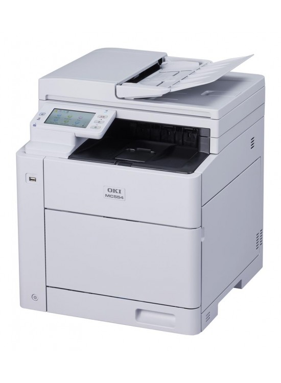 OKI 9006252 MC554DN A4 ÇOK FONKSİYONLU RENKLİ LAZER YAZICI- TARAYICI-FOT.-FAX 32ppm