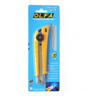 Olfa Maket Bıçağı Geniş Sıkıştırmalı Ağır Model L-1
