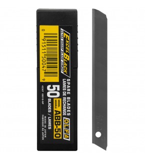 Olfa Maket Bıçağı Yedek Dar Siyah ABB-50 (1 Adet)