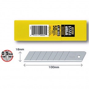 Olfa Maket Bıçağı Yedek Geniş LB-50 (1 Adet)