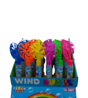 Olgun Köpük Balon Rüzgar Gülü  (1 Adet)