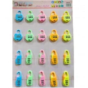 Olgun Şifreli Mini Kilit  (1 Adet)