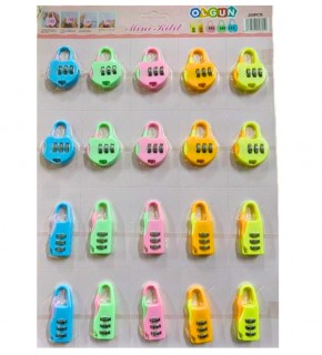 Olgun Şifreli Mini Kilit  (1 Adet)