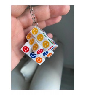 Olgun Toys Anahtarlık Emoji Zeka Küpü (1 Adet)