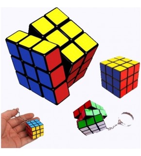 Olgun Toys Anahtarlık Renkli Zeka Küpü (1 Adet)