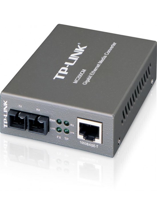 Omada Tp-Link MC200CM Gigabit Fast Ethernet Medya Dönüştürücü