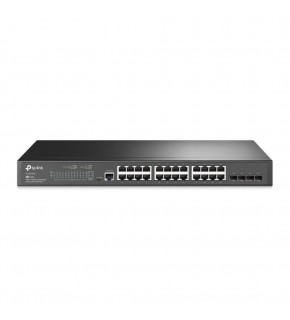 Omada Tp-Link TL-SG3428 24 Port 10-100-1000 Switch 4 Port SFP L2 Çelik Kasa Rack Mount