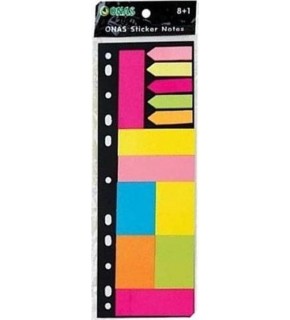 Onas Yapışkanlı Not Kağıdı 8+1 (1 Adet)