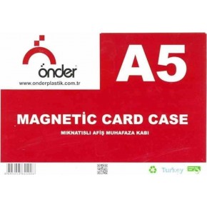 Önder A5 Magnetli Afiş Muhafaza Kabı-asetat (1 Adet)