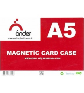 Önder A5 Magnetli Afiş Muhafaza Kabı-asetat (1 Adet)