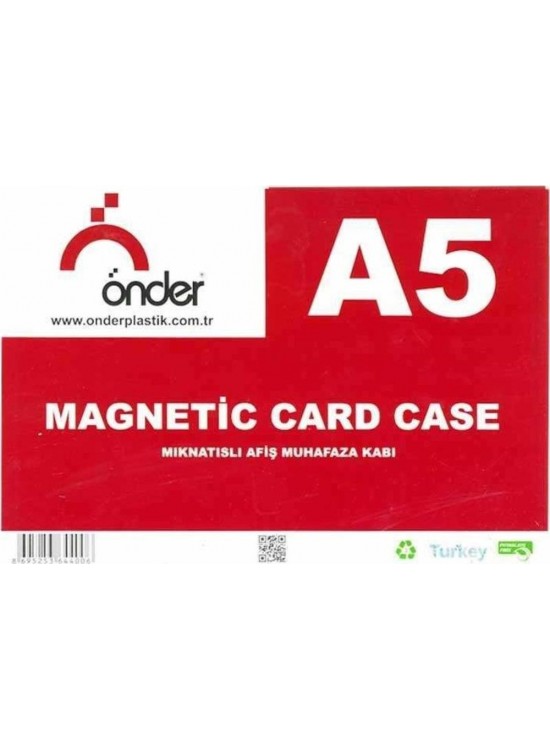 Önder A5 Magnetli Afiş Muhafaza Kabı-asetat (1 Adet)