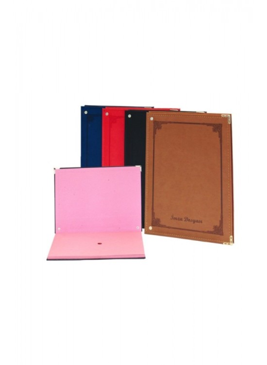 Önder İmza Dosyası ( Defteri ) Lux 24 Lü Siyah 7103-3