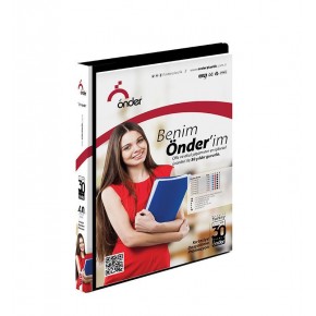 Önder Katalog (Sunum) Dosyası Ön Cepli PP 60 Lı Siyah 1260-3