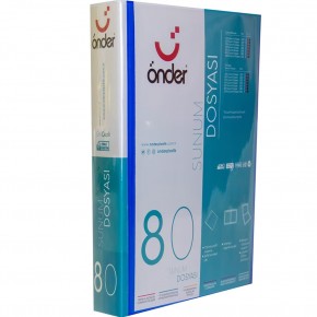 Önder Katalog (Sunum) Dosyası PP 80 Li Ön Cepli Mavi 1280-1