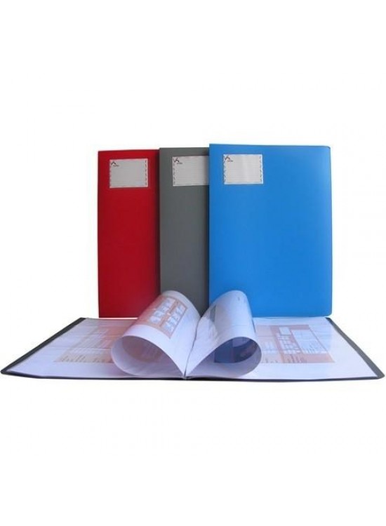 Önder Katalog (Sunum) Dosyası PP A3 40 Lı Mavi 1042-1