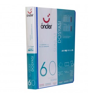 Önder Katalog (Sunum) Dosyası PP Öncepli 60 Lı Mavi 1260-1